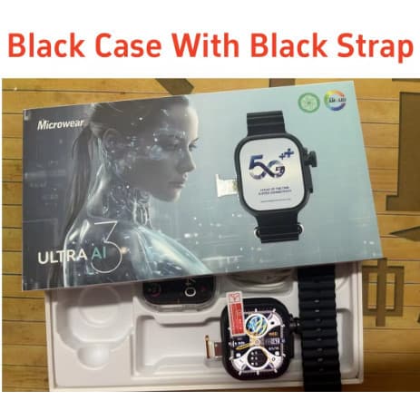 Smartwatch 5g Ultra 3 Ai  Serie 10 Chip Câmera TOP DE LINHA