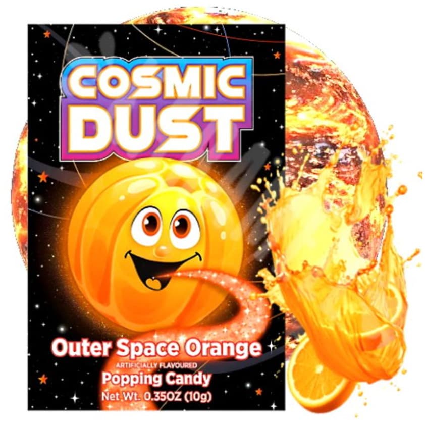 Bala Explosiva Cosmic Dust Outer Space Orange