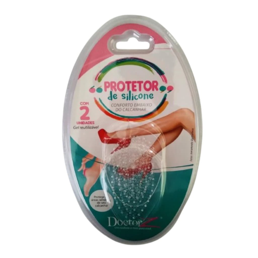 Protetor De Calcanhar De Silicone Contra Calo Sapato