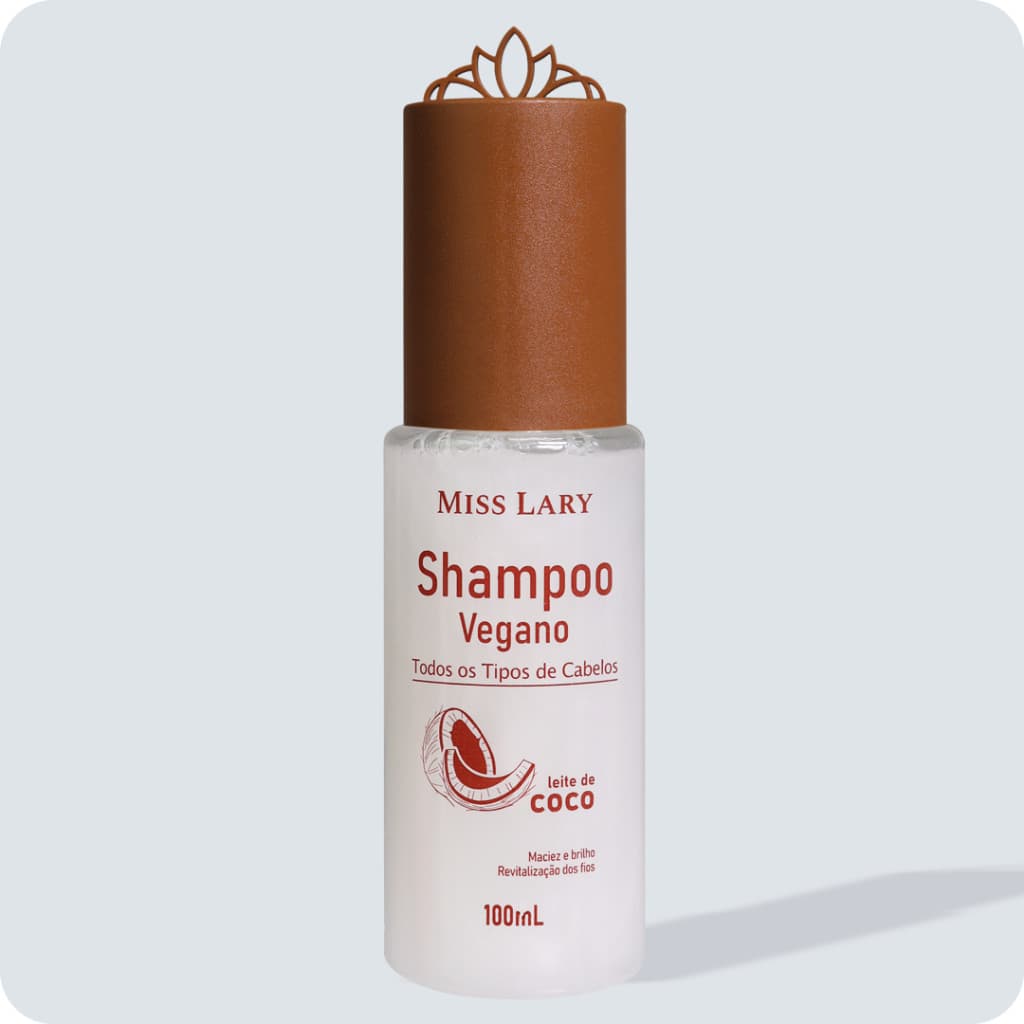 Shampoo Vegano Leite De Coco