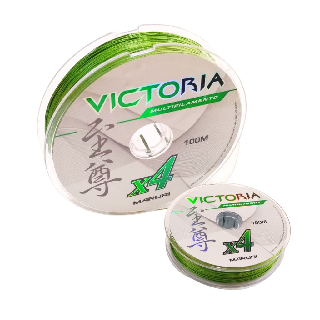 Linha Multifilamento 4x Victoria Verde 0,20mm Maruri