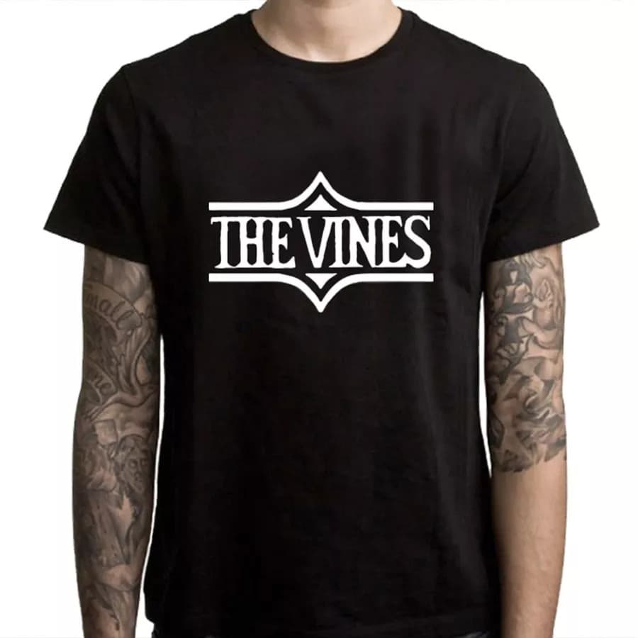 Linda Camiseta Masculina The Vines - 100% Algodão Premium