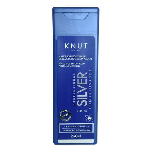 Knut Condicionador Silver Matizador 250ml Loiro
