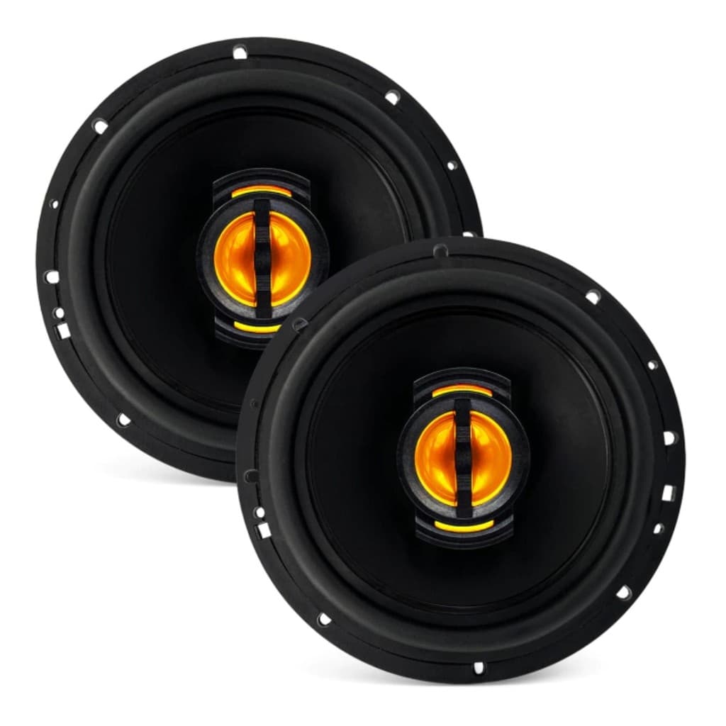Kit Alto Falantes Portas Dianteiras Traseiras 220WRMS Flex Leson Som Automotivo Veicular Carro