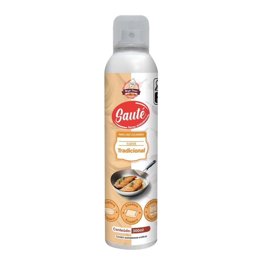 SPRAY ANTIADERENTE CULINÁRIO 300ml - SAUTÉ