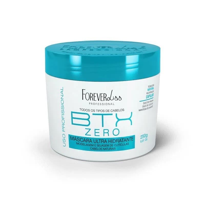 Máscara Volume Zero BTX Forever Liss 250g