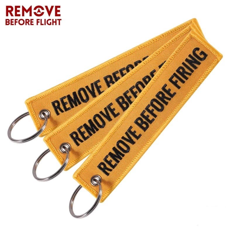 Remover Antes De FIRING Bordado Presente Chaveiro Mochila Pingente