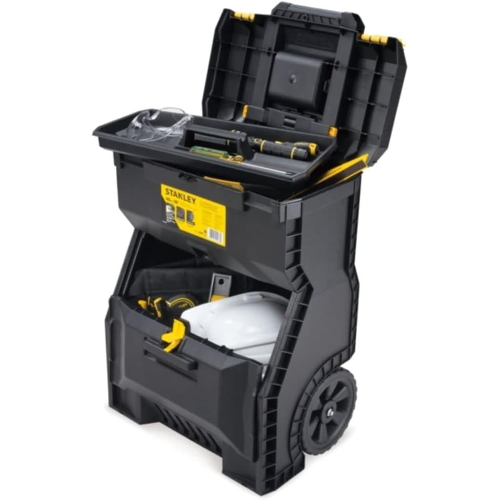 Caixa de Ferramentas 18" Monobloco STST18800 Stanley com Rodas 45CM/18"