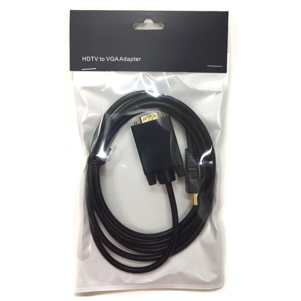 Cabo Conversor  Hdmi Macho X Vga Macho 1.8 Metros longo cb148