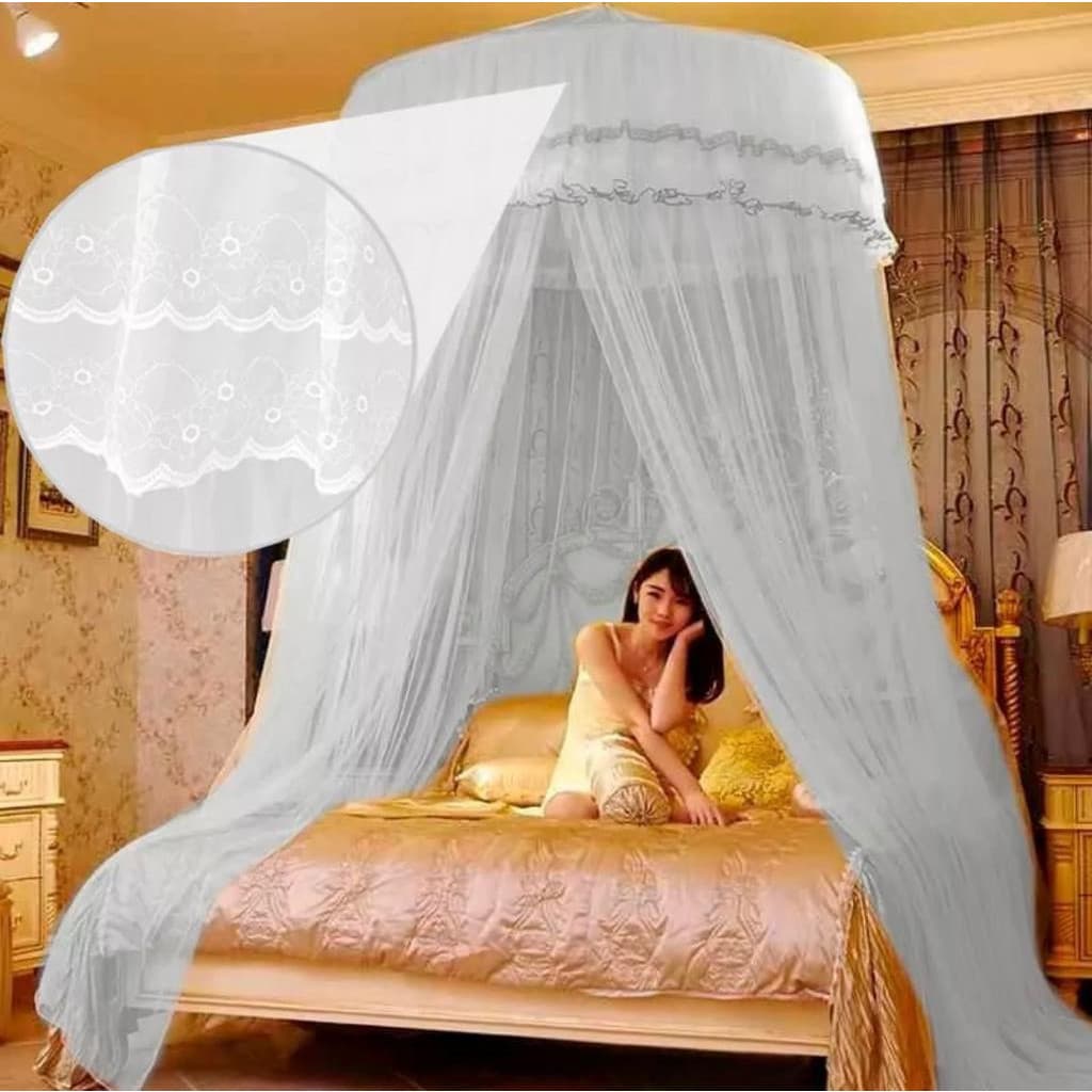 Mosquiteiro Indiano Gigante de Teto Casal Casal king Queen Com E Sem Abertura Lateral