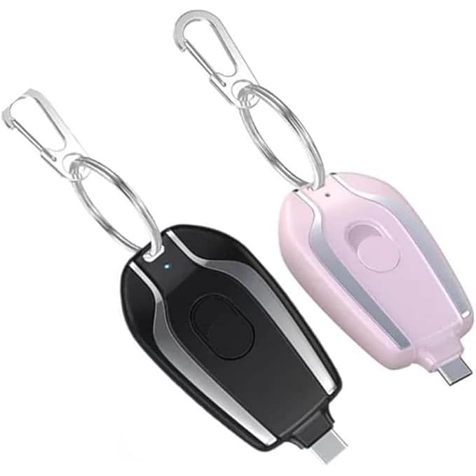 Chaveiro Carregador Portátil Para Iphone Power Bank