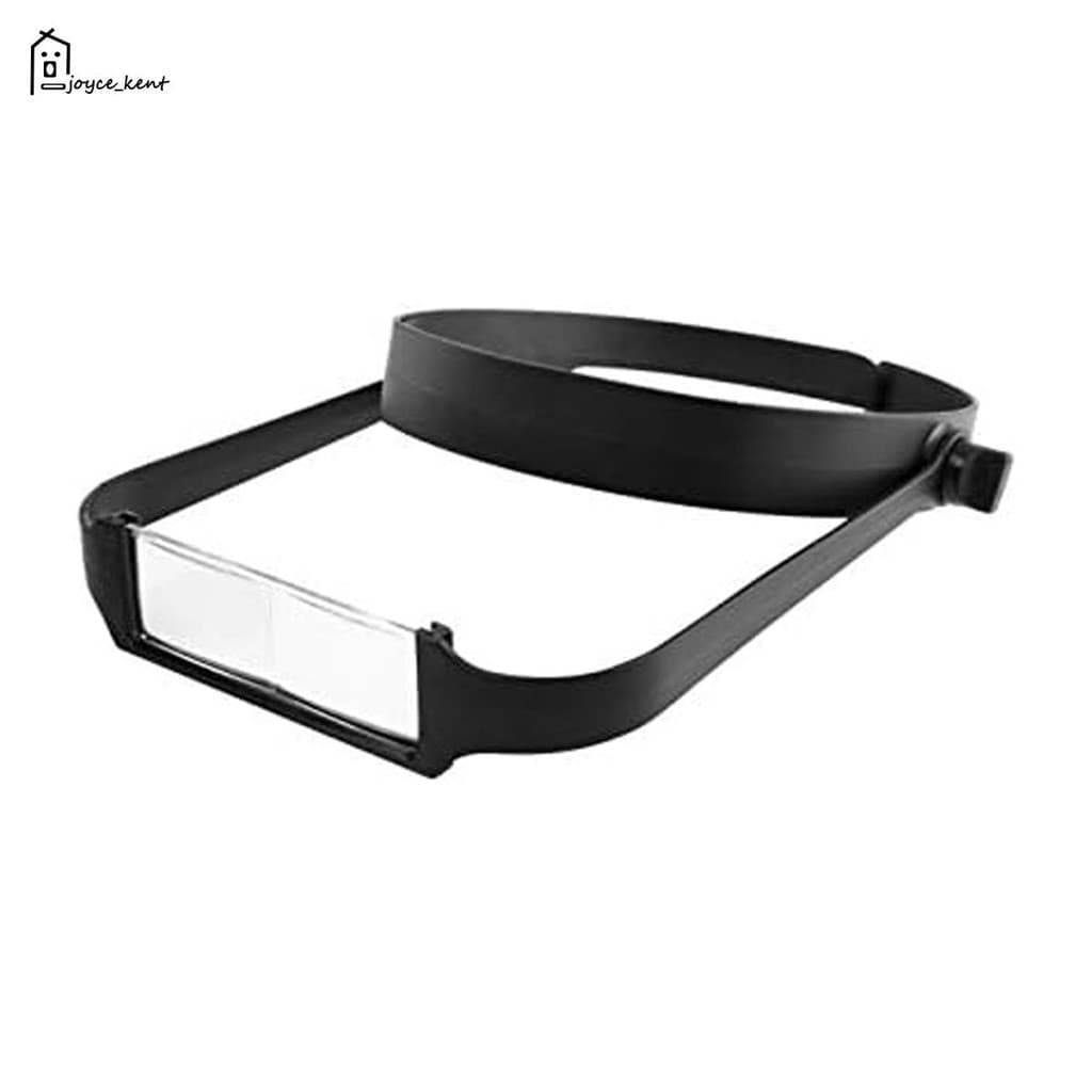 Lupa De Cabeça Slimline Com 4 Lentes , Reparo Assistido De Leitura Montada Na Preta