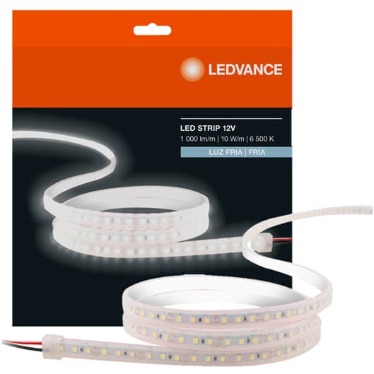 Fita Led 5 Metros 10w/m 120 Leds 12v Luz Fria 6500K IP65