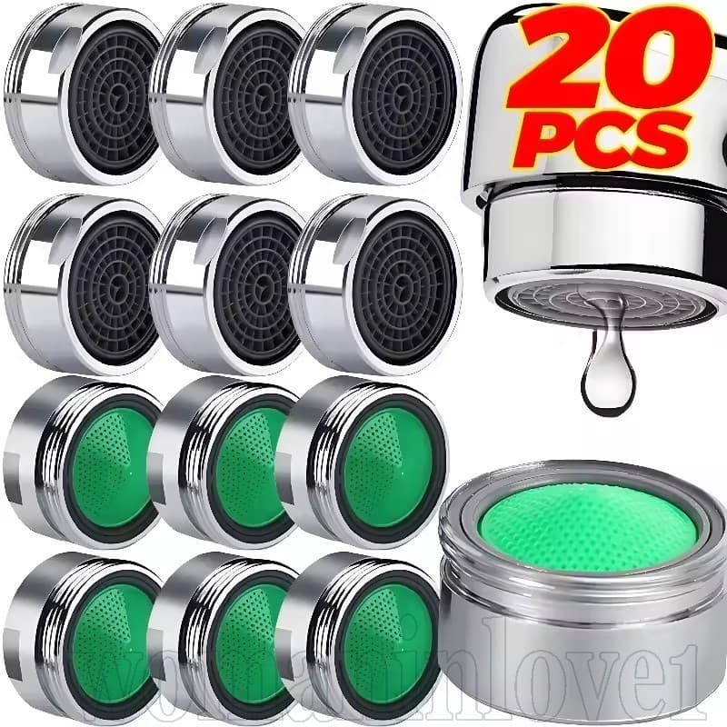 Filtro Aerador De Torneira-Filtros De Pia-À Prova De Respingos De Rosca De Bico Borbulhador De Economia De Água Substitu