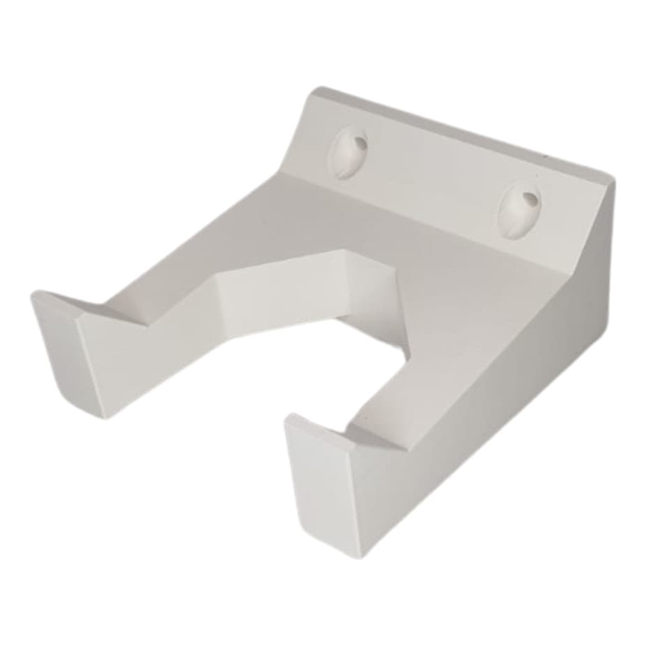 Suporte De Parede Violão Guitarra Baixo Com Parafusos Branco