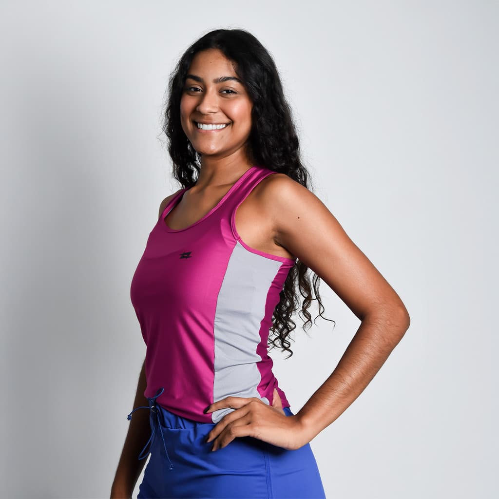 Regata Feminina nadador Esportiva Beach Tennis Sunnex