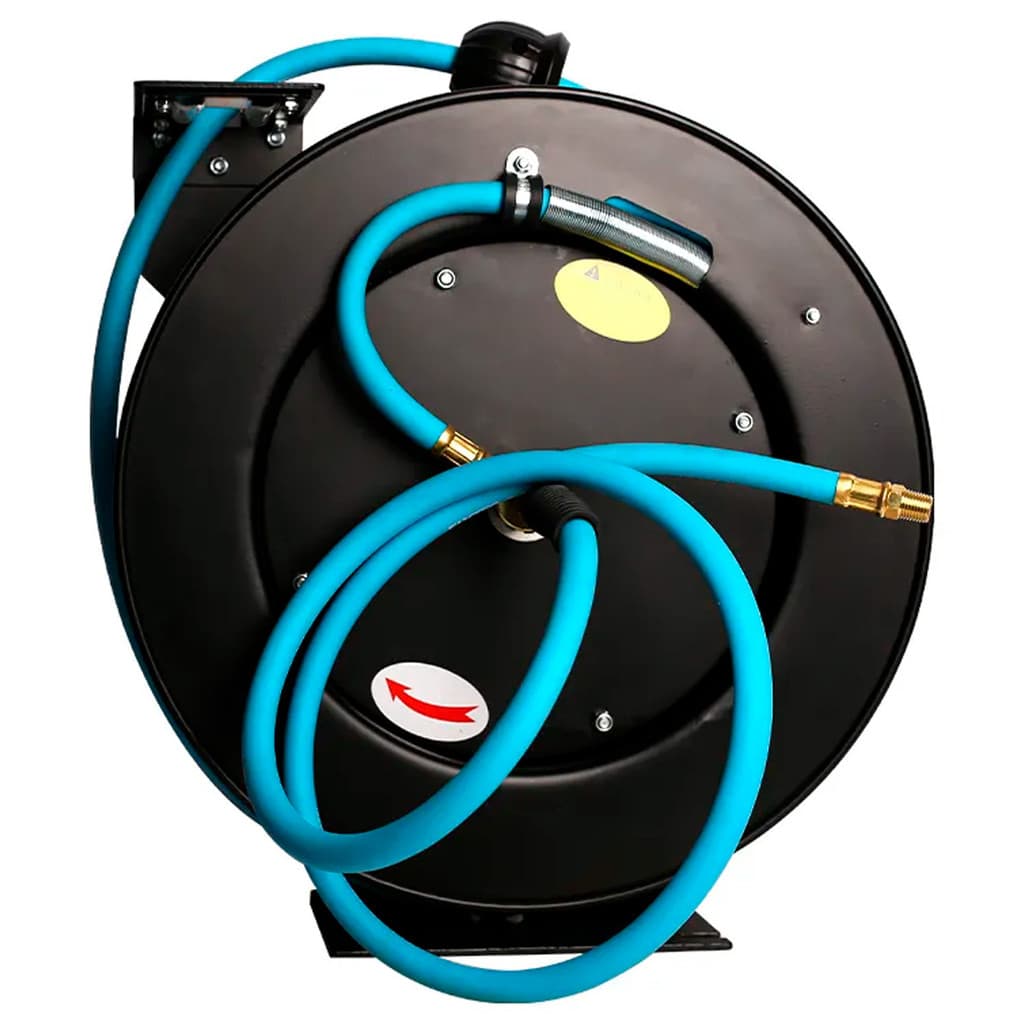 Carretel P/ Mangueira Pneumática Retrátil De Ar Em Borracha 15m Fixtec FAH3850R-US 300PSI
