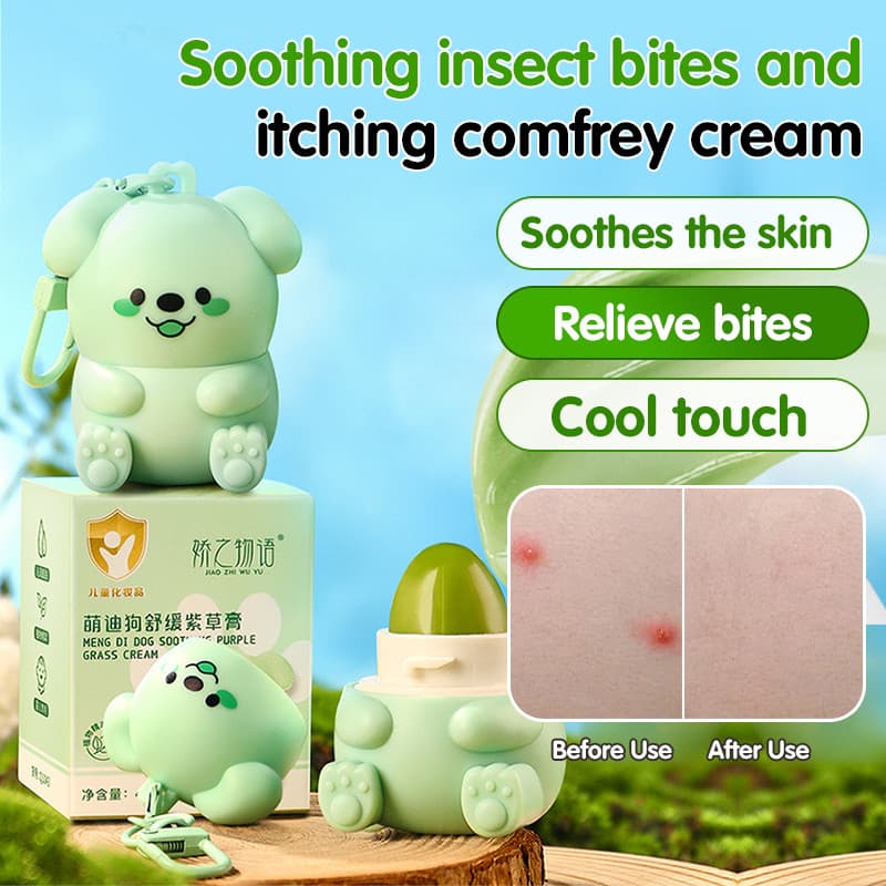Textura Gelatinosa Microcristalina Pomada Comfrey Pasta De mosquito Hidratante De Pele Multidimensional Compacto E Portá
