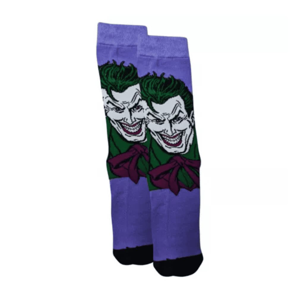 Meia adulto em algodão com estampa do Coringa