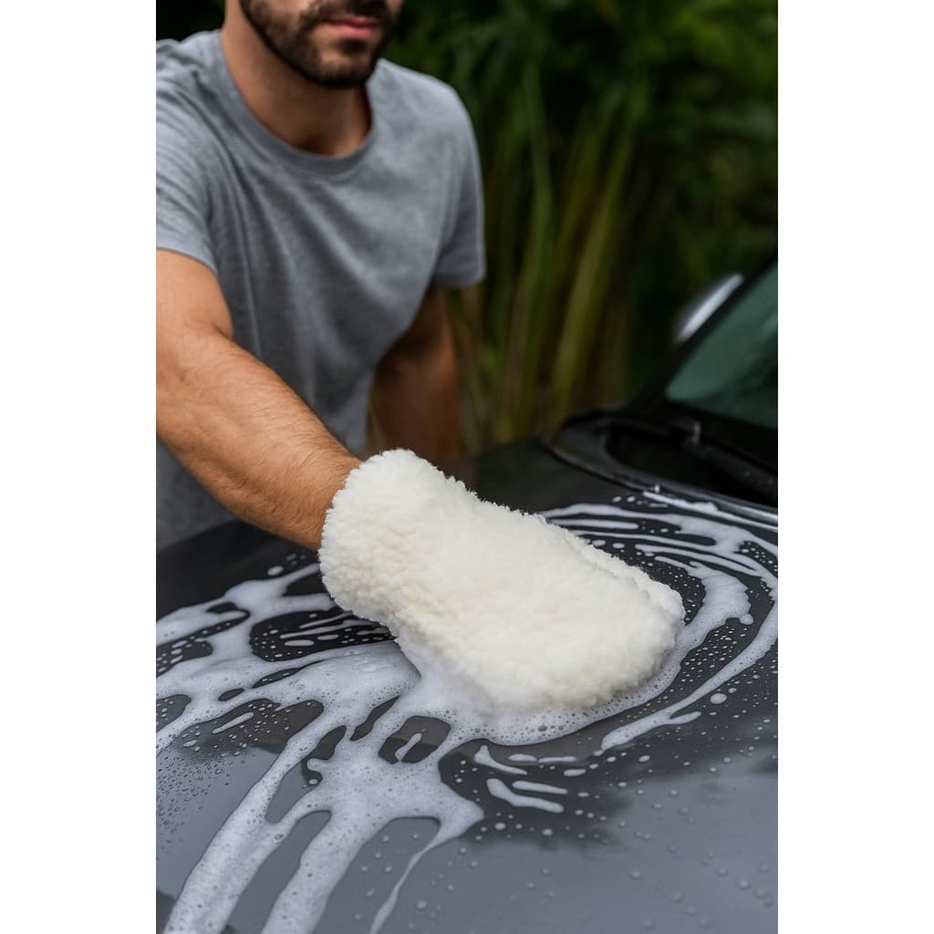 Luva Lava Autos Super Resistente Qualidade