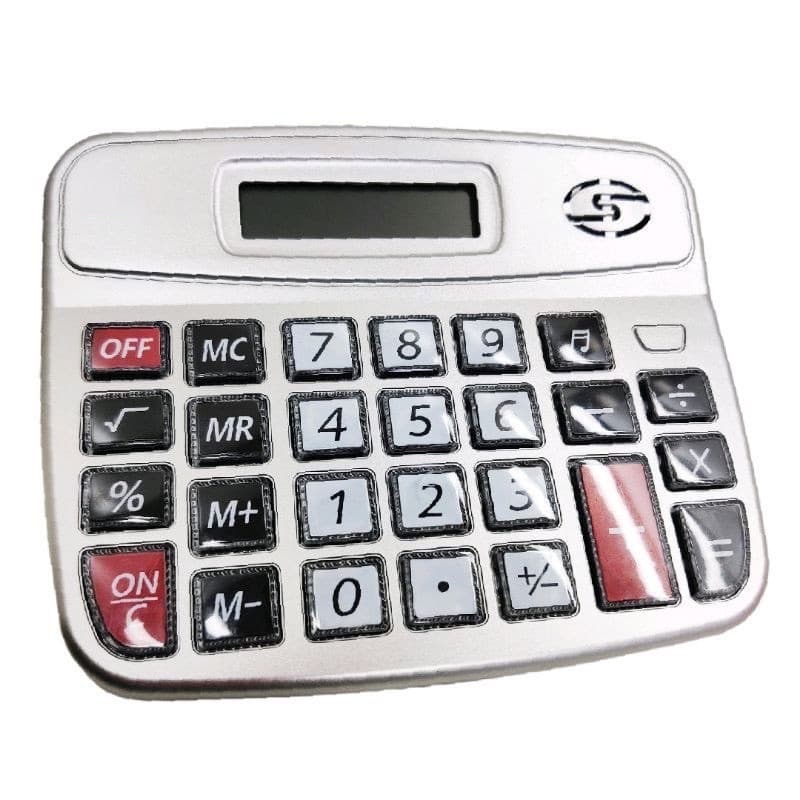 Calculadora Eletrônica De Mesa Digital 8 Dígitos Top