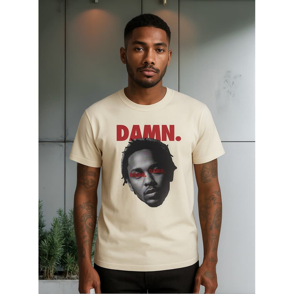 Camiseta Camisa Kendrick Lamar Danm Rumble Malha Algodão
