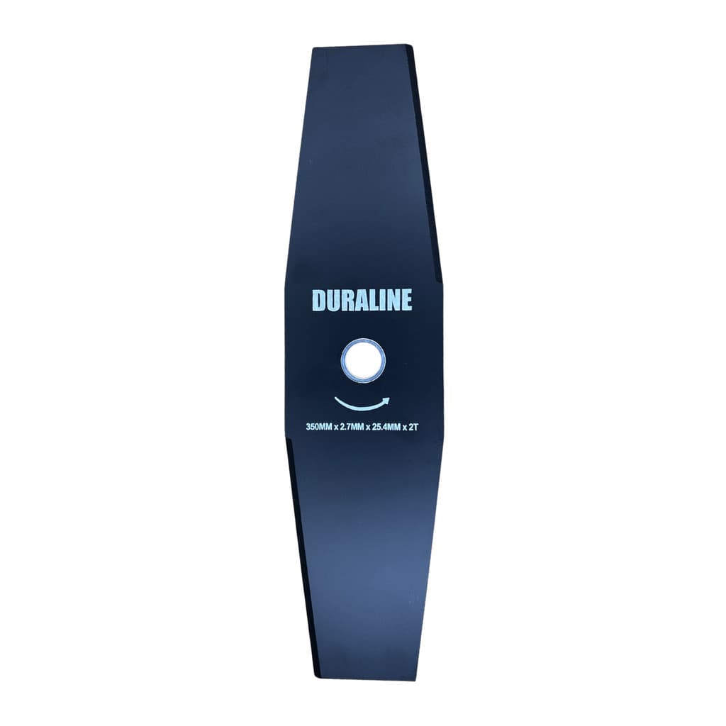 LAMINA PARA ROÇADEIRA 2 PONTAS 350MM X 25,4MM COM ARRUELA REGULADORA