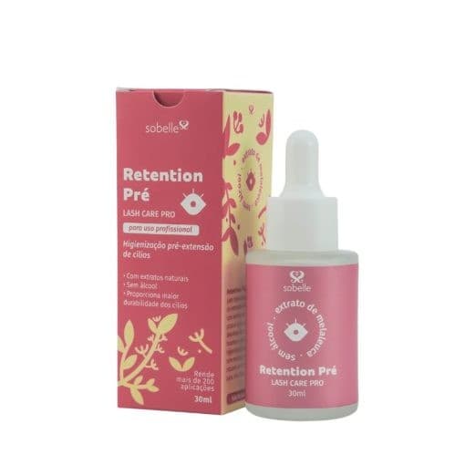 PRIMER RETENTION PRE SOBELLE 30ml extensão de cilios