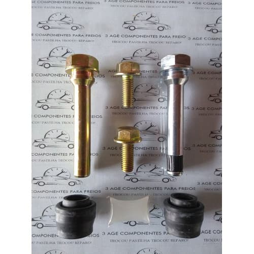 Jogo Pino Guia Pinça Freio Dianteiro Mitsubishi Pajero Tr4