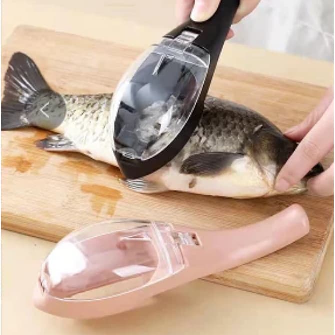 Descamador De Peixe Utensilio Cozinha Remove Escamas De Peixes