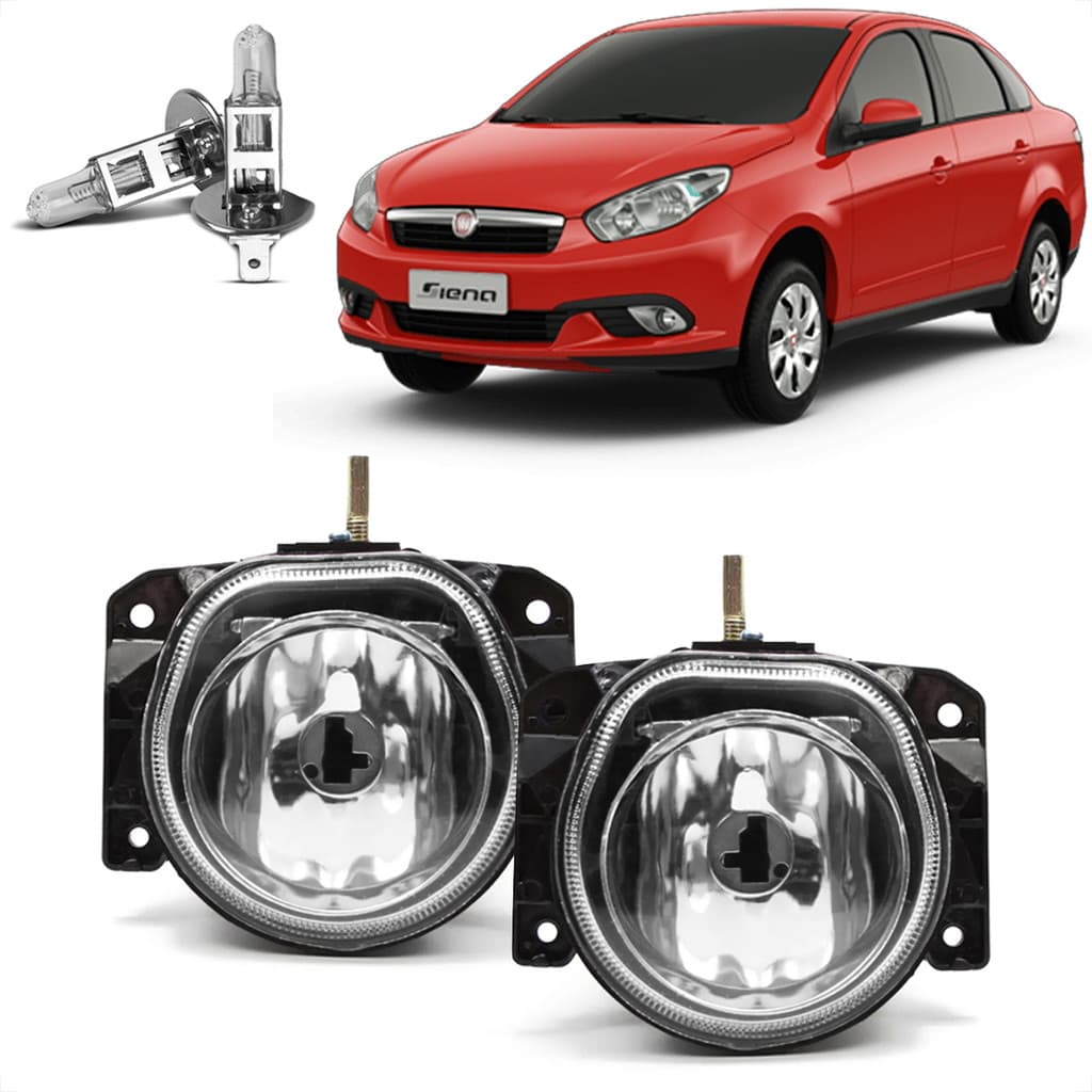 Par Farol Milha Neblina Grand Siena 2012 2013 2014 2015 2016 2017 2018 2019 2020
