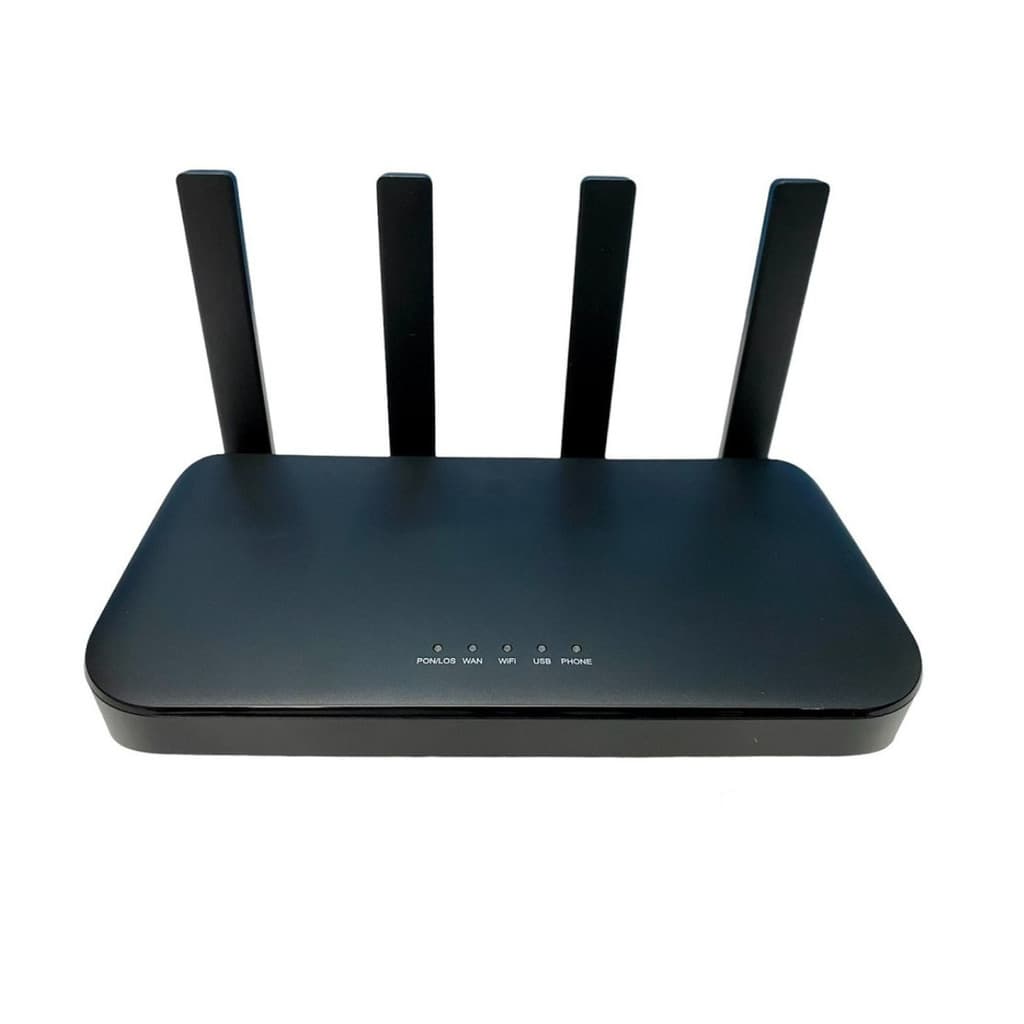 Gamer V-Sol Roteador F. Ont Gpon/Epon Xpon WIFI 6 4GE+1POT+USB AX1800 HG325AX Upc