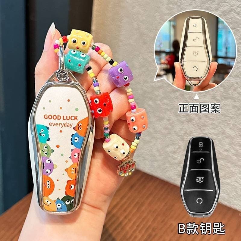 Estoque pronto BYD BYD Key Cover dyd selion6 golfinho Song Tang Qin TPU Carro Controle Remoto Capa Protetora Bolsa Fivel