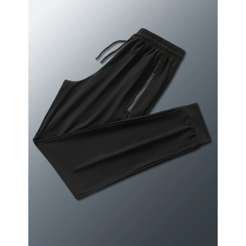 Calça Jogger Preta Masculina Dry Fit Com Fita Infantil e Adulto - Volta as aulas zepetogrifes