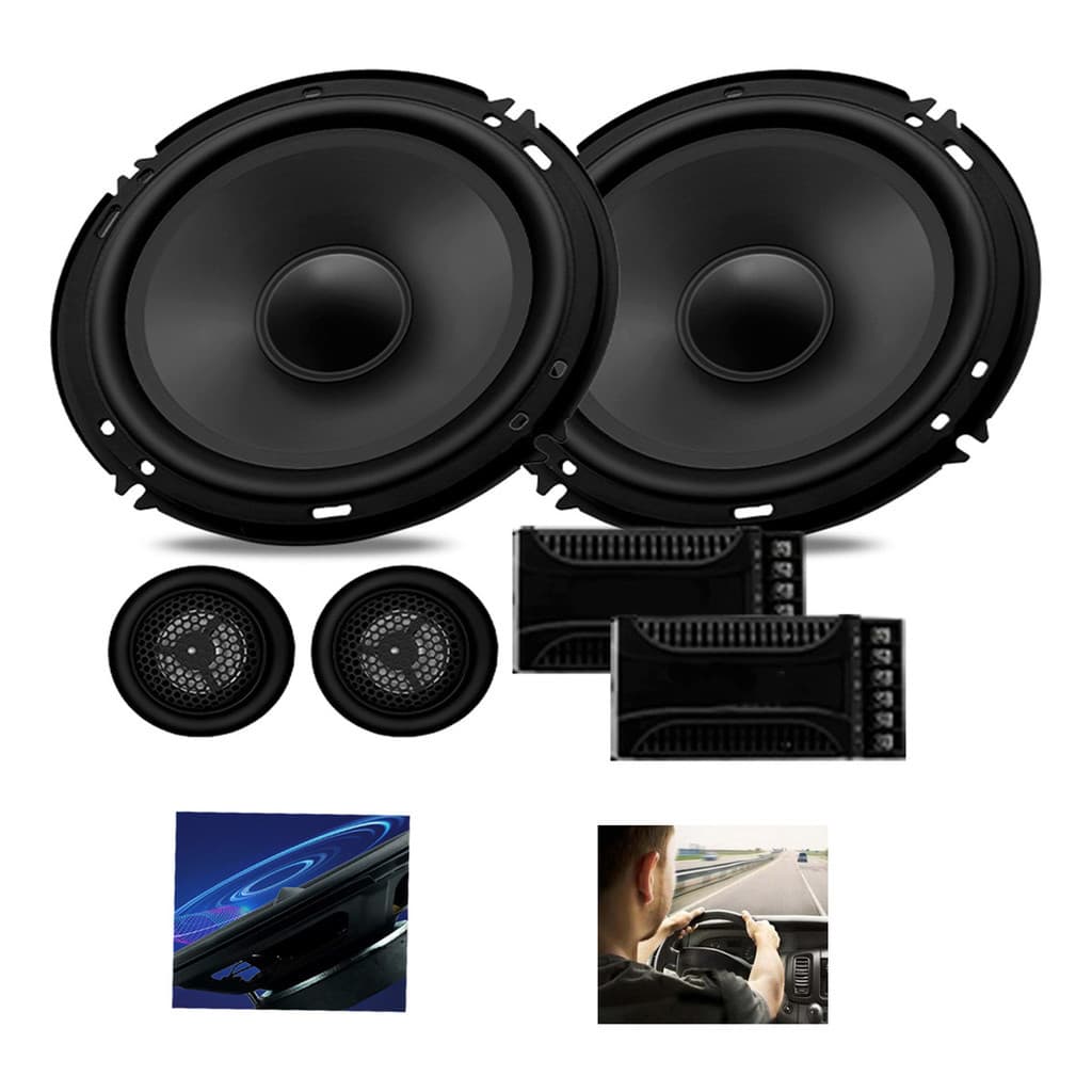 Alto-falante Coaxial E Subwoofer Para Carro, Som 360°