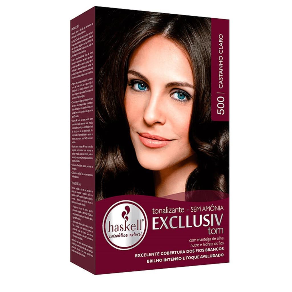Tonalizante Haskell 500 Castanho Claro