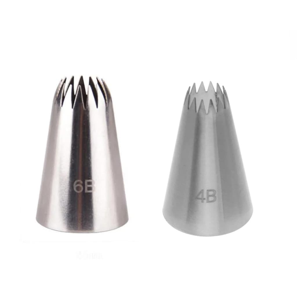 Bicos Para Confeitar Pitanga 4b  E 6b Inox Entrega Rápida
