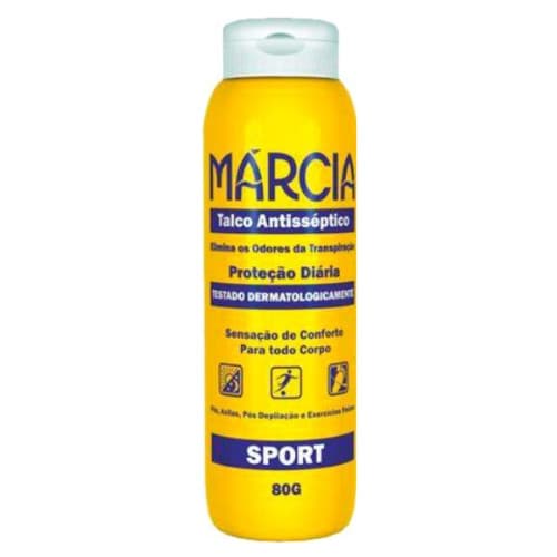 Talco Antisséptico para Pés Marcia Sport  80g