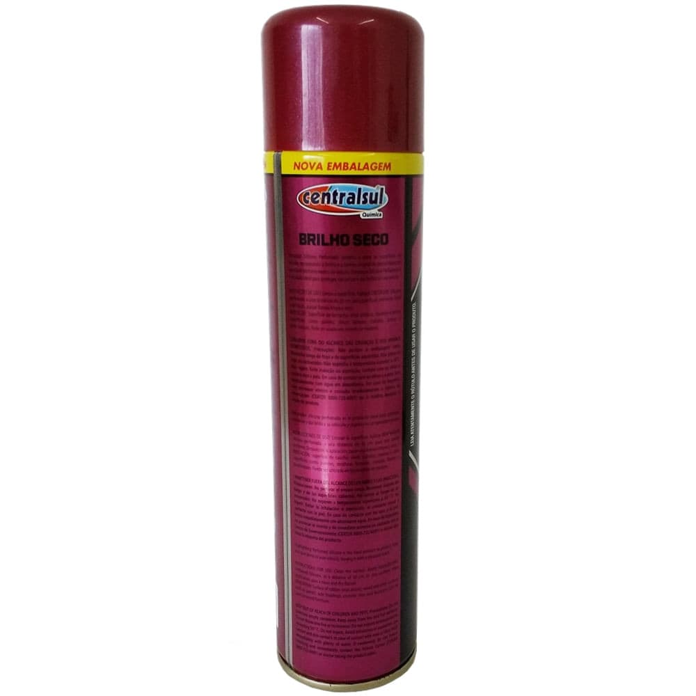 Silicone Spray Perfumado Lavanda 400ml Brilho Seco Centralsul