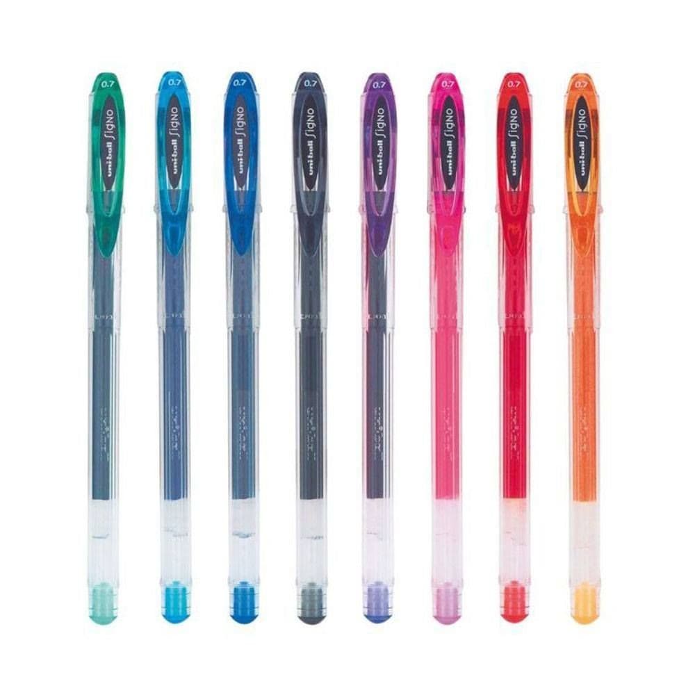 CANETA EM GEL UNIBALL SIGNO NEON UM-120