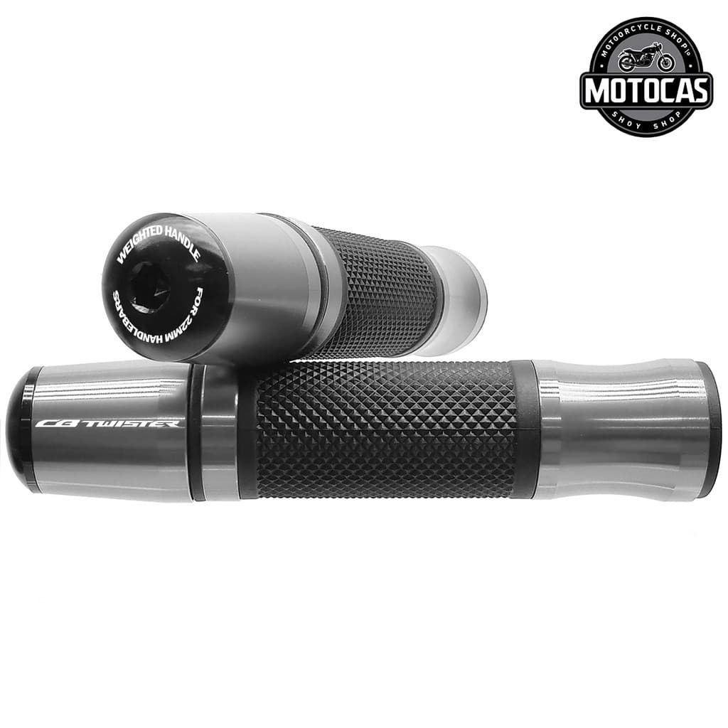 Manopla Esportiva com Peso CB250F 300F Twister Personalizada