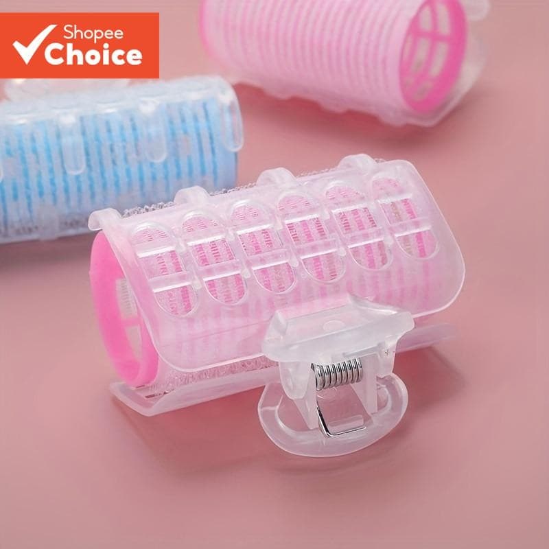 3 Pçs Rolos De Cabelo Bang Roll Modelador De Plástico Auto-Adesivo Ondulação Cabeleireiro Franja De Ar Cachos Estilo Fer