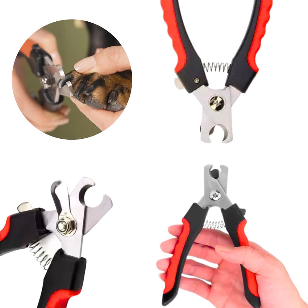 Alicate Cortador Unha 12cm Pet Cão Gato Corte Preciso Seguro