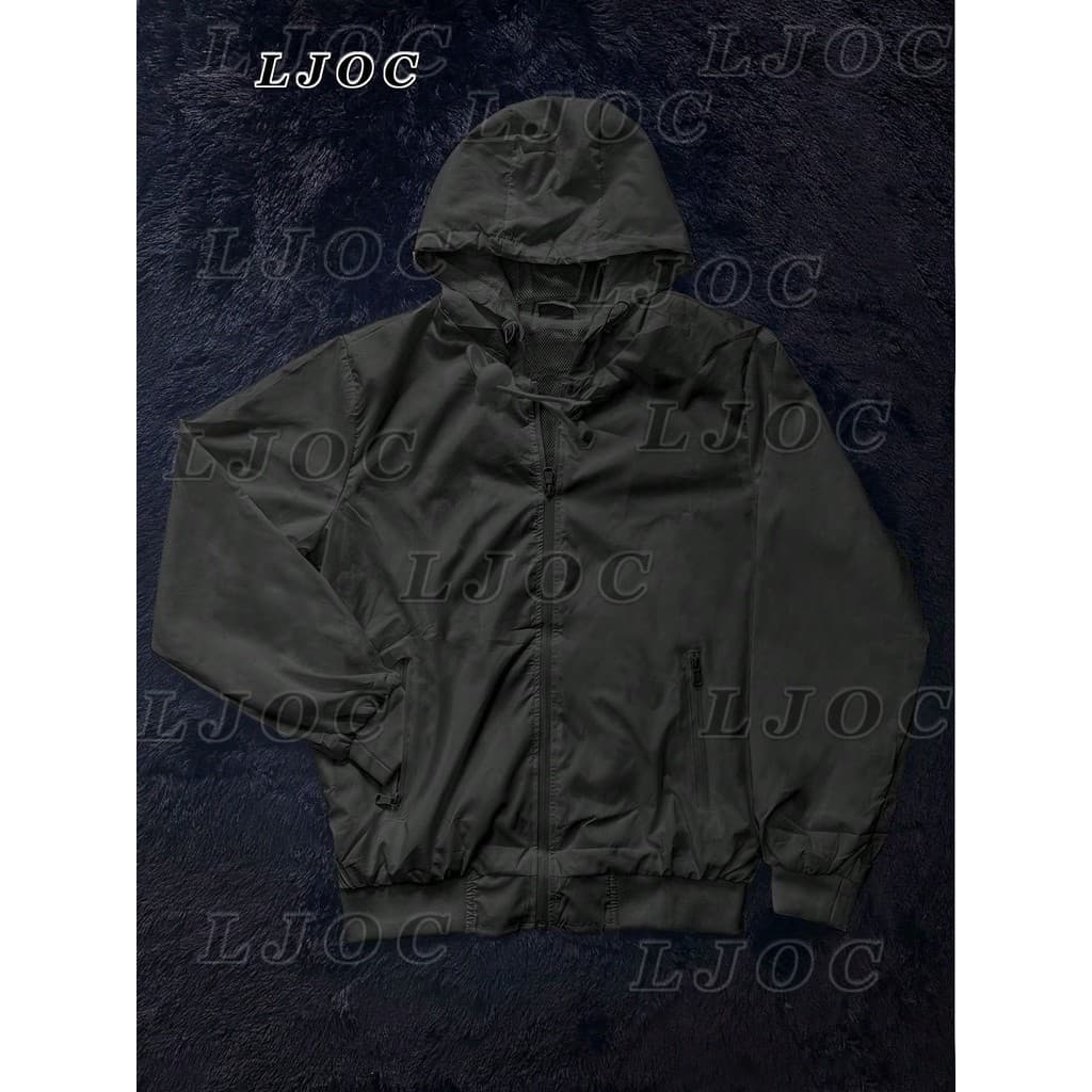 Importada Jaqueta Corta Vento Masculina  Com Bolso e Capuz Forrado Impermeavel Refletiva Conforto e Estilo Casual