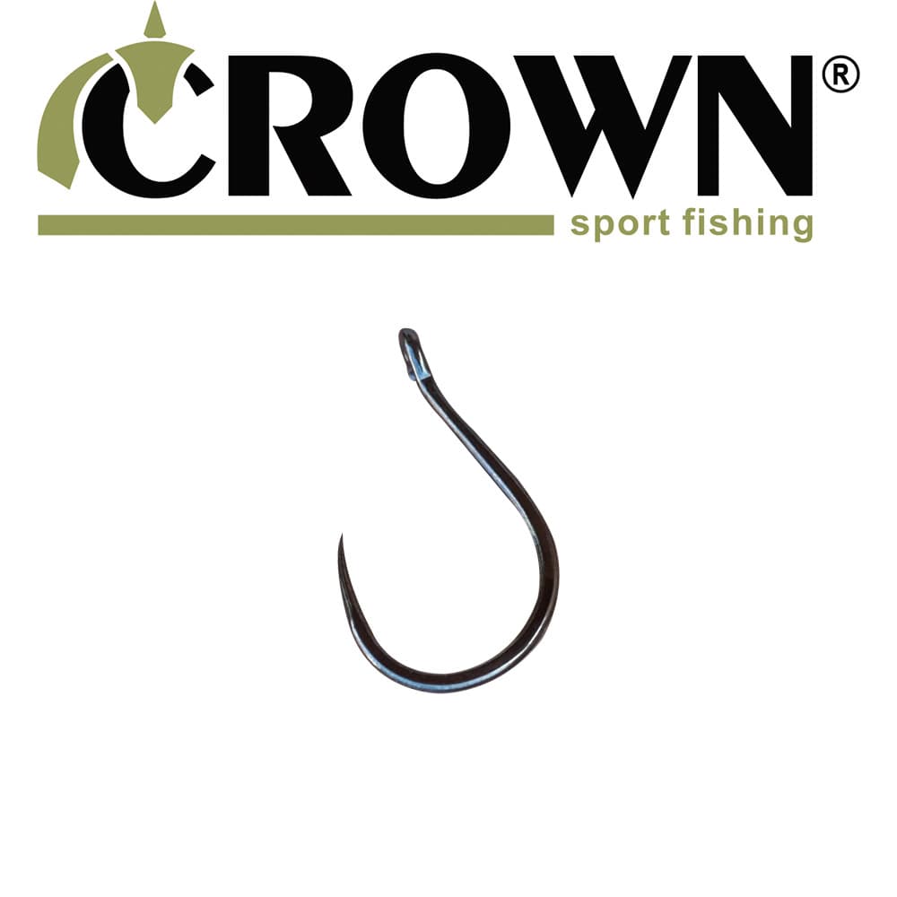 Anzol Crown Chinu Sure Black 10 Pçs Pesqueiro Pesca Tamba