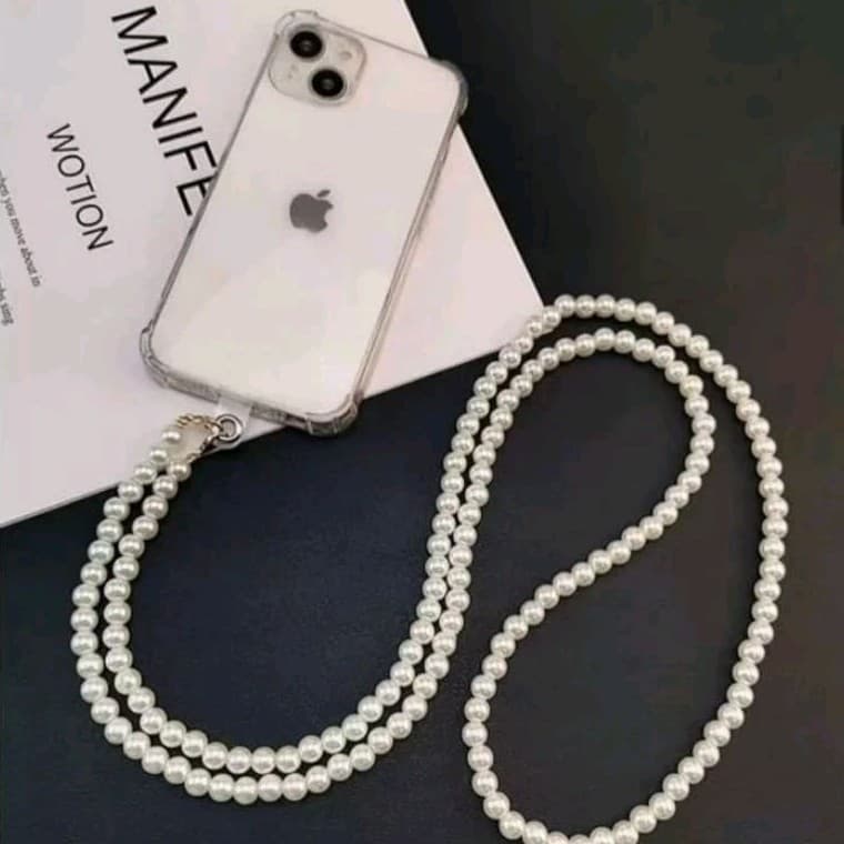 Colar De Cordão Para Telefone celular Corrente Pérola Anti Perda Yunas shop