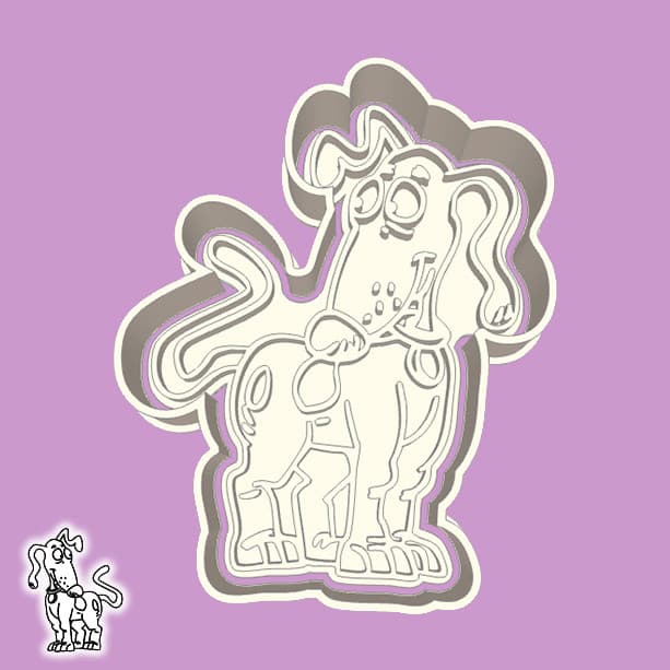 CORTADORES DE BISCOITO RUGRATS – SPIKE (CACHORRO) (ESTILO 1)