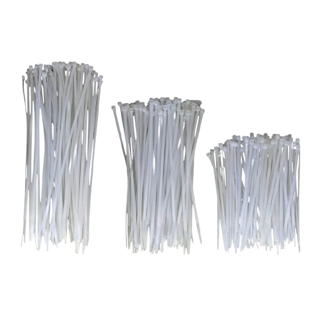 Abraçadeiras Nylon 100mm 200mm 250mm Enforca Gato Cinta Prendedora  100 Peças Cada