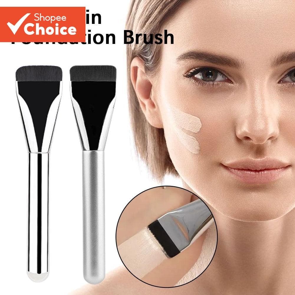 Pincel De Base Ultrafino , 1 Peça , Corretivo Sem Rastros , Contorno , Ferramenta Facial Precisa Maquiagem