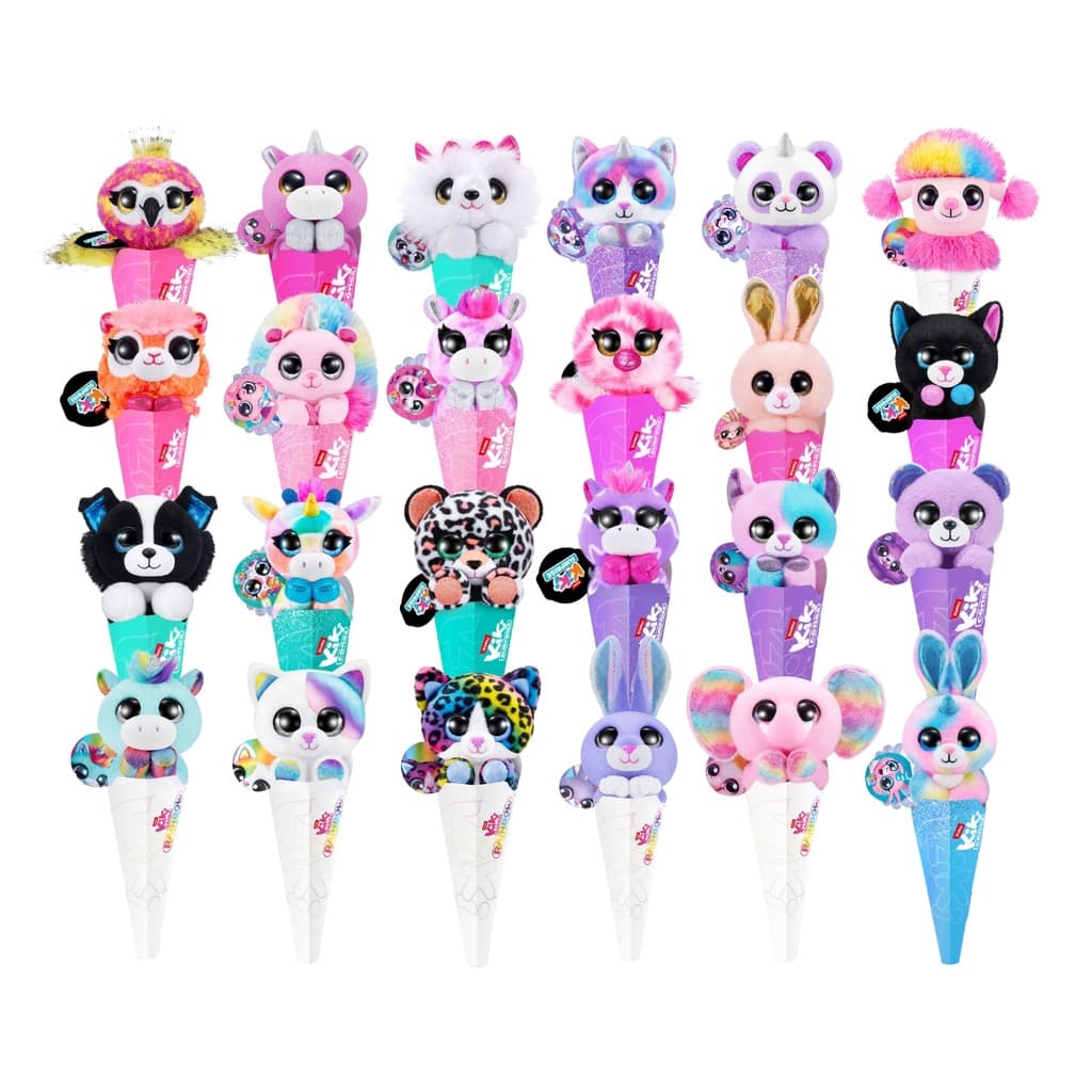 Kiki Cones Pelúcias Infantil Brinquedo Bicho Urso De Pelúcia